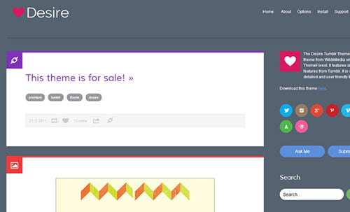 Free and Premium Tumblr Themes