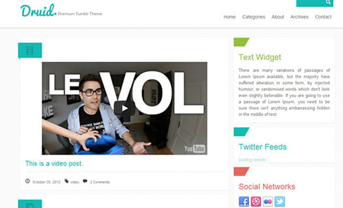 Free and Premium Tumblr Themes