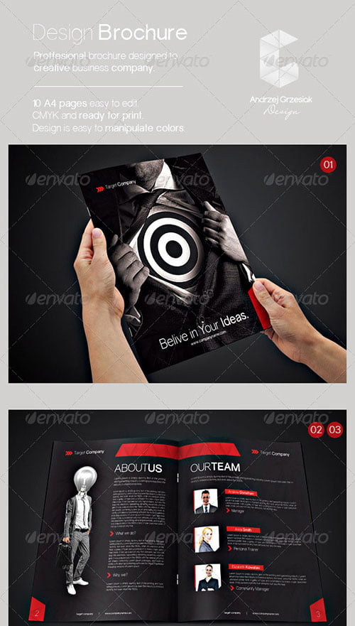 Indesign Brochure Templates Indesign Brochure Templates