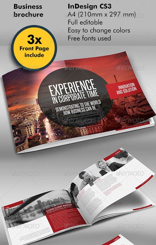 Indesign Brochure Templates Indesign Brochure Templates