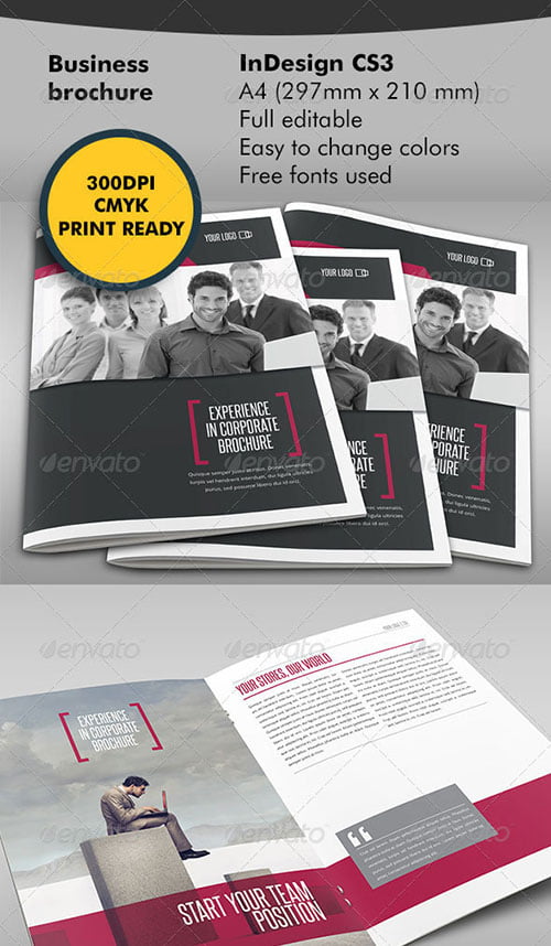 Indesign Brochure Templates Indesign Brochure Templates