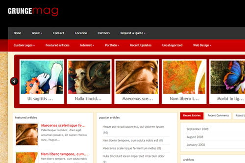 Magazine WordPress Themes WordPress Magazine Themes