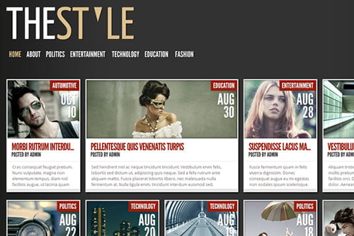Magazine WordPress Themes WordPress Magazine Themes