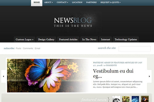 Magazine WordPress Themes WordPress Magazine Themes