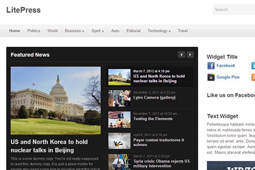 Magazine WordPress Themes WordPress Magazine Themes