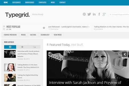 Magazine WordPress Themes WordPress Magazine Themes