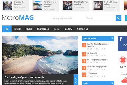 Magazine WordPress Themes WordPress Magazine Themes