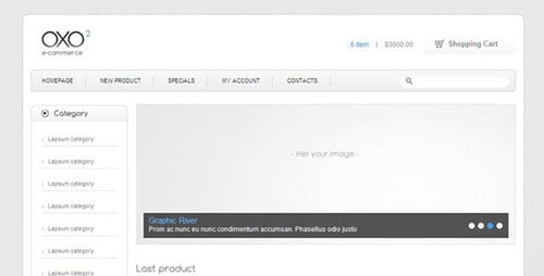 E-Commerce Website Templates E-Commerce Website Templates