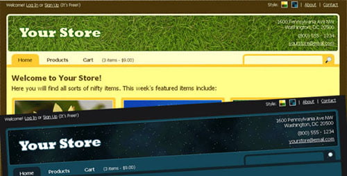 E-Commerce Website Templates E-Commerce Website Templates