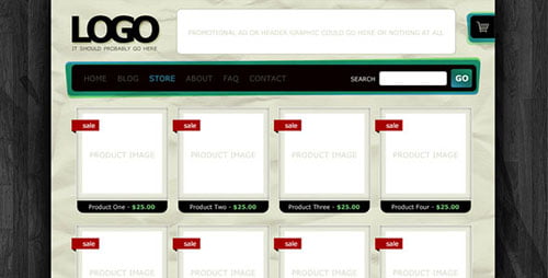 E-Commerce Website Templates E-Commerce Website Templates