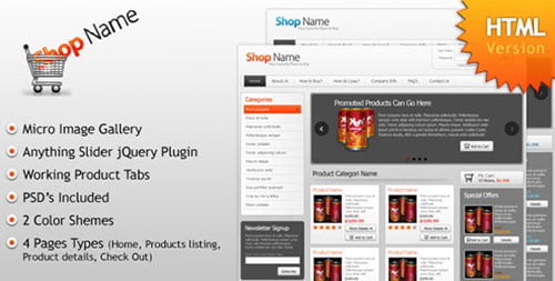 E-Commerce Website Templates E-Commerce Website Templates