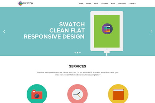 Flat WordPress Themes