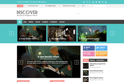 Flat WordPress Themes