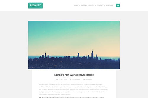 Flat WordPress Themes