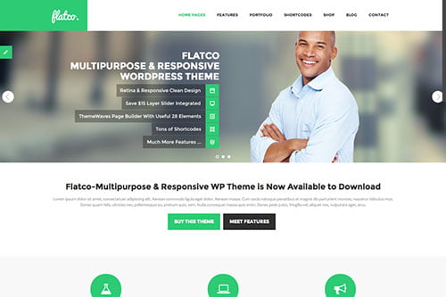 Flat WordPress Themes