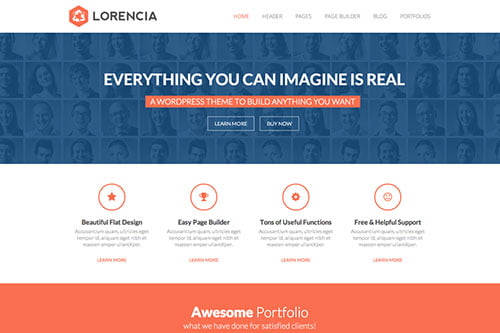 Flat WordPress Themes