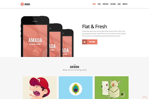 Flat WordPress Themes