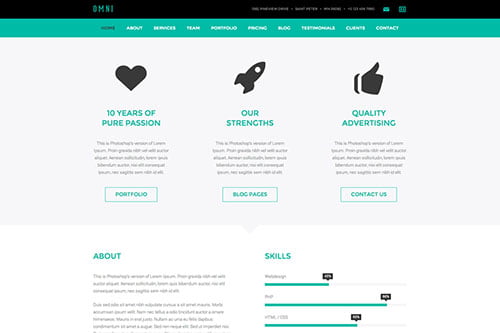 Flat WordPress Themes