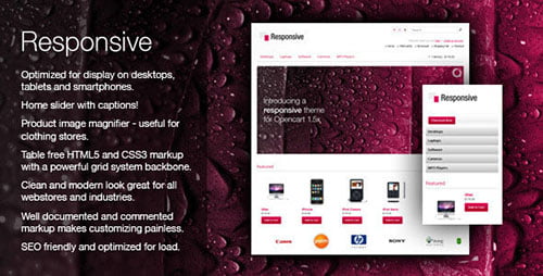 Responsive OpenCart Themes