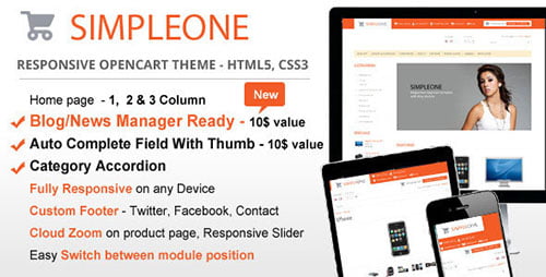 Responsive OpenCart Themes