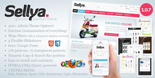Responsive OpenCart Themes