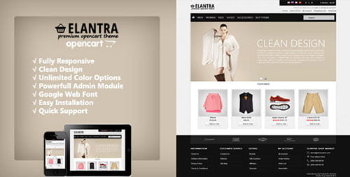 Responsive OpenCart Themes