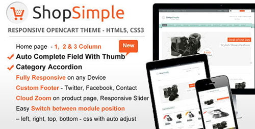 Responsive OpenCart Themes