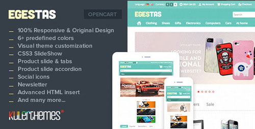 Responsive OpenCart Themes