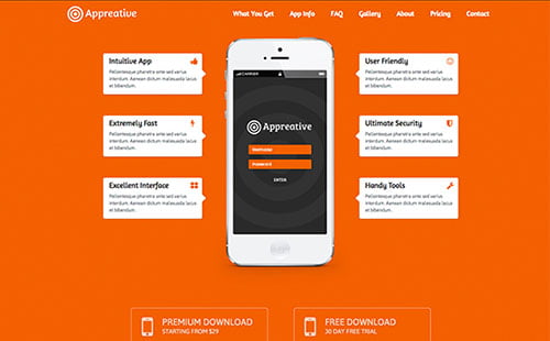 Versatile Landing Page Themes