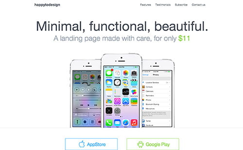 Versatile Landing Page Themes