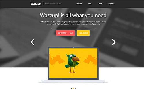Versatile Landing Page Themes