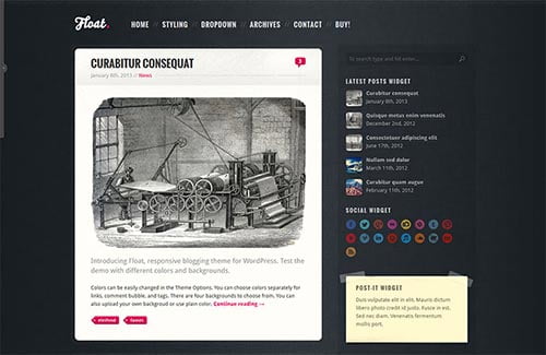 Typography WordPress Themes