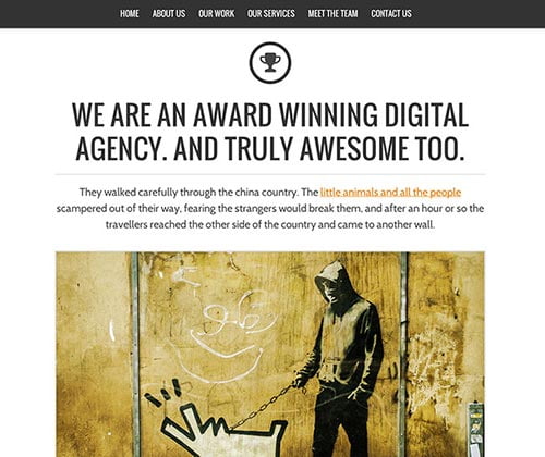 Typography WordPress Themes