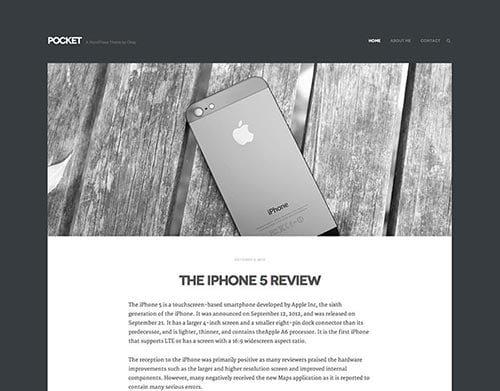 Typography WordPress Themes