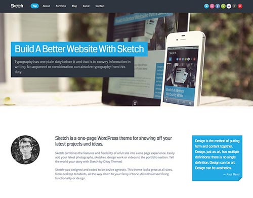 Typography WordPress Themes