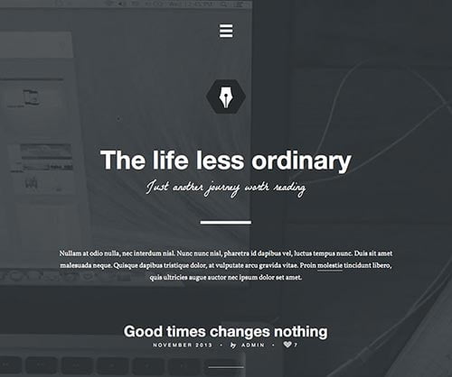 Typography WordPress Themes