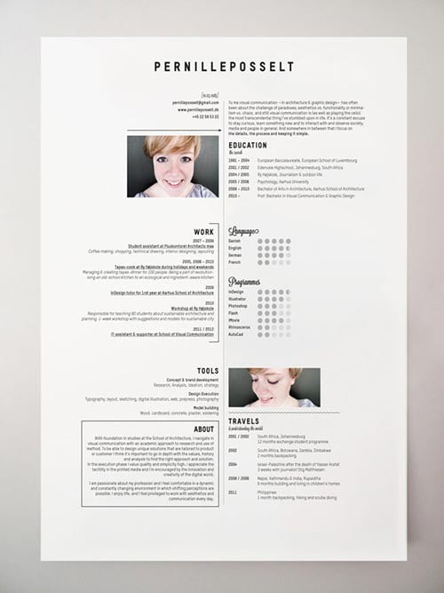 Resume Designs 2014