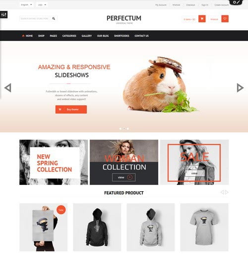 Premium WordPress Themes for Shop and Store 2014
