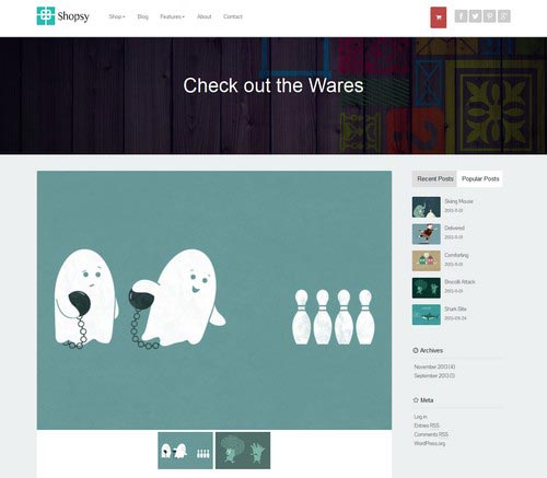 Premium WordPress Themes for Shop and Store 2014