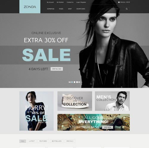 Premium WordPress Themes for Shop and Store 2014