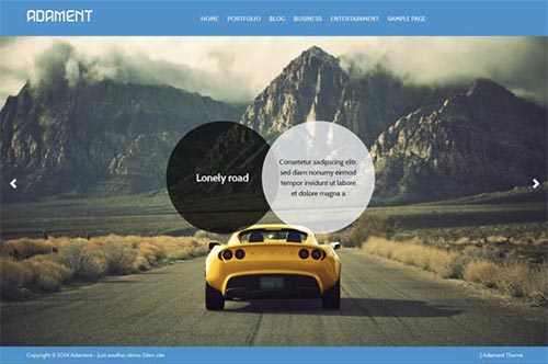 Bootstrap WordPress Themes