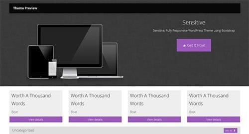 Bootstrap WordPress Themes