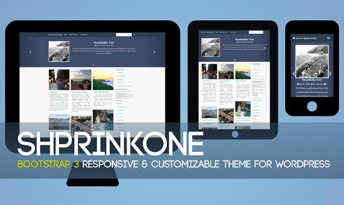Bootstrap WordPress Themes
