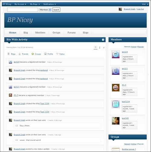 BuddyPress Themes BuddyPress Themes