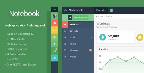 Creative Admin Templates
