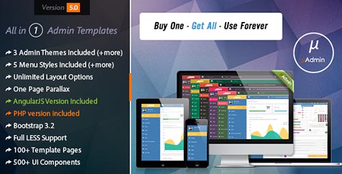 Creative Admin Templates
