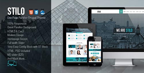 Drupal Responsive Themes 2014