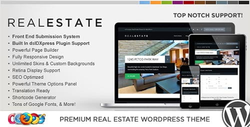 WordPress Real Estate Themes 2014