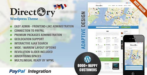27 Directory & Listing WordPress Themes
