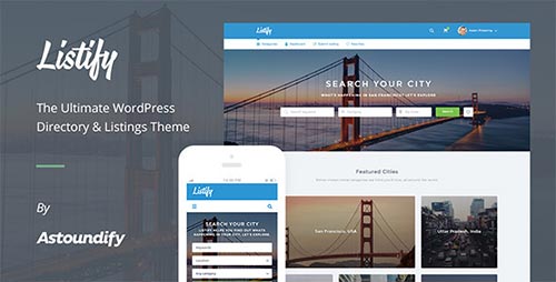 27 Directory & Listing WordPress Themes